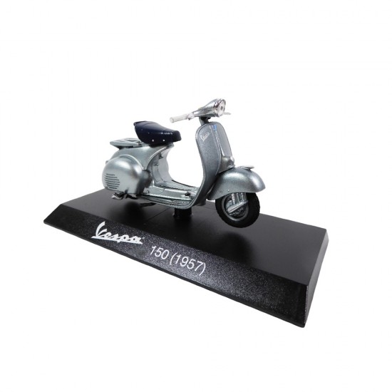 Machetă moto Magazine Models [1:18] - Vespa 1957 150 - Grey